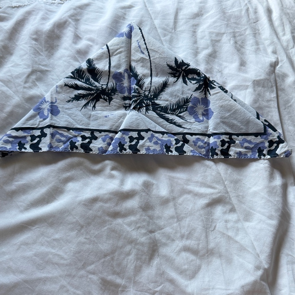Tropical Floral Bandana